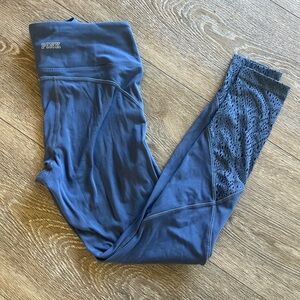 PINK Sport leggings with lace on bottom